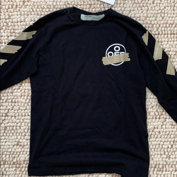 Virgil Abloh Off White “Main Label” Shirt, XL, NEW - Picture 1 of 4